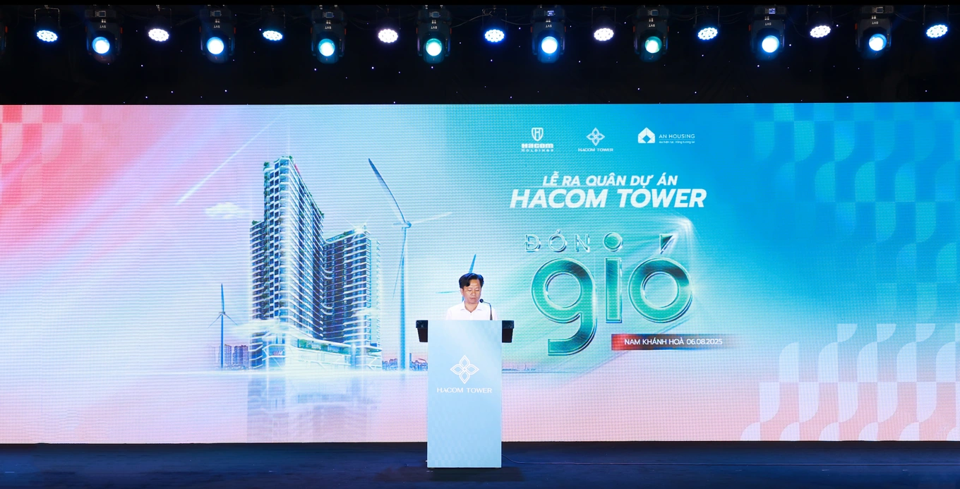 Chủ đầu tư Hacom Holdings gửi gắm khát vọng phát triển, làm thay đổi diện mạo cả một vùng đất tại Hacom Tower.