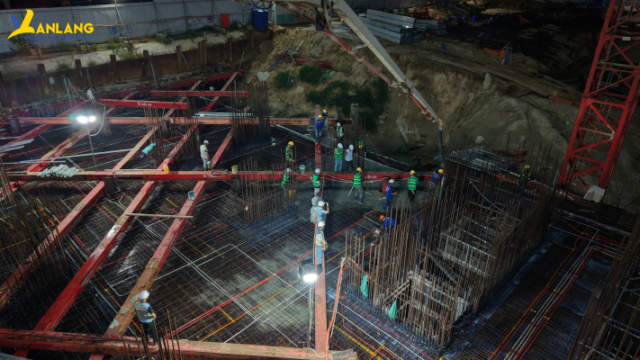 The execution capacity and sense of responsibility of Van Lang General Contractor are proven through each quality-standard category on the construction site.