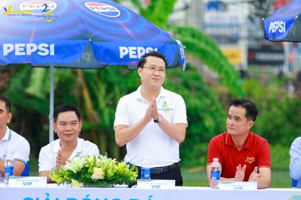 Ông Nguyễn Minh Duy – Giám đốc Vận hành, Trưởng BTC phát biểu tại buổi lễ
